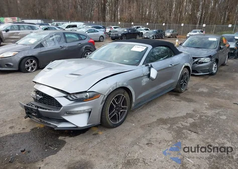 2022 Ford Mustang Ecoboost Premium из США, поврежденный, VIN 1FATP8UH6N5118884